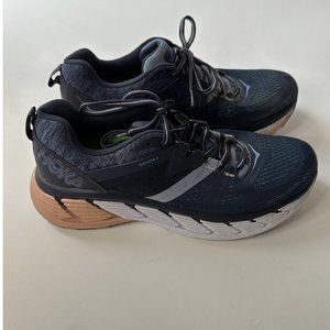 Hoka One One Gaviota 2 Women's Running Shoes Blue Pink Athletic Size 10